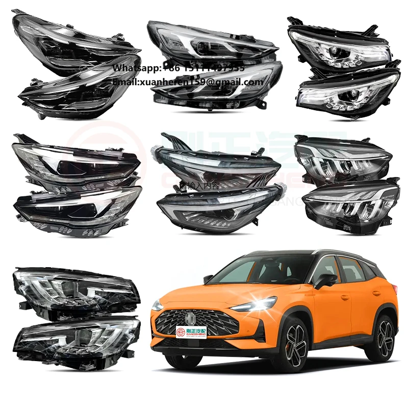 

Auto LED Front Headlamp Headlights Assembly for SAIC MG ONE EZS EMG ZH HS MG3 NG5 MG6 MG7 HECTOR Pilot GS GT TF MULAN