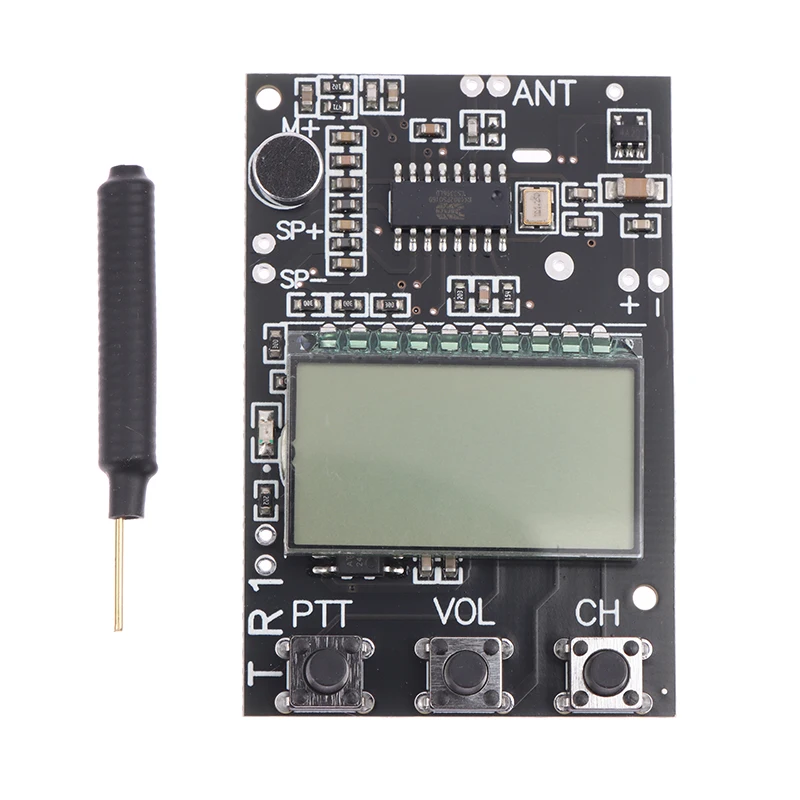 FM Walperforated Talkie Circuit Board FM Récepteur Board Multi-fonction FM Émetteur Récepteur Tech 7 DC3.3-6V Mortes