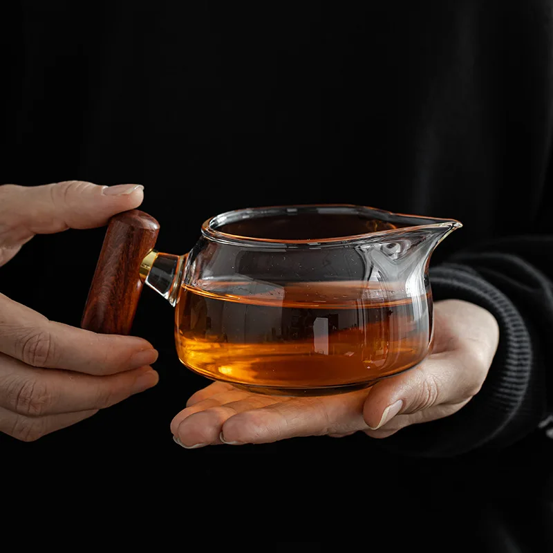 اليابانية عالية البورسليكات الزجاج معرض كوب سميكة الزجاج الذكور كوب طقم شاي الشاي البحر الكونغ فو قونغ داو باي