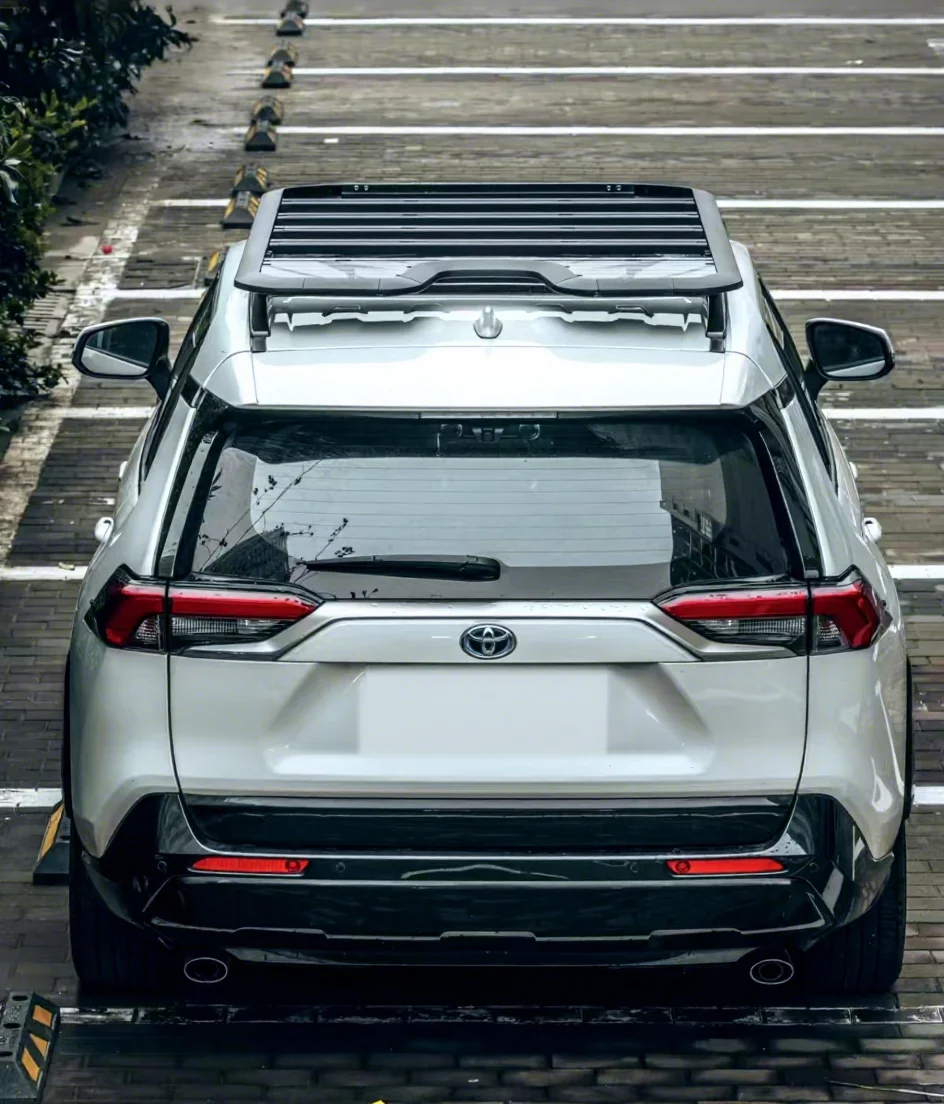 

Aluminum Roof Rack Platform for Toyota RAV4 Off-Road Roof Cargo Carrier Exterior Accessories for Outdoor Travel