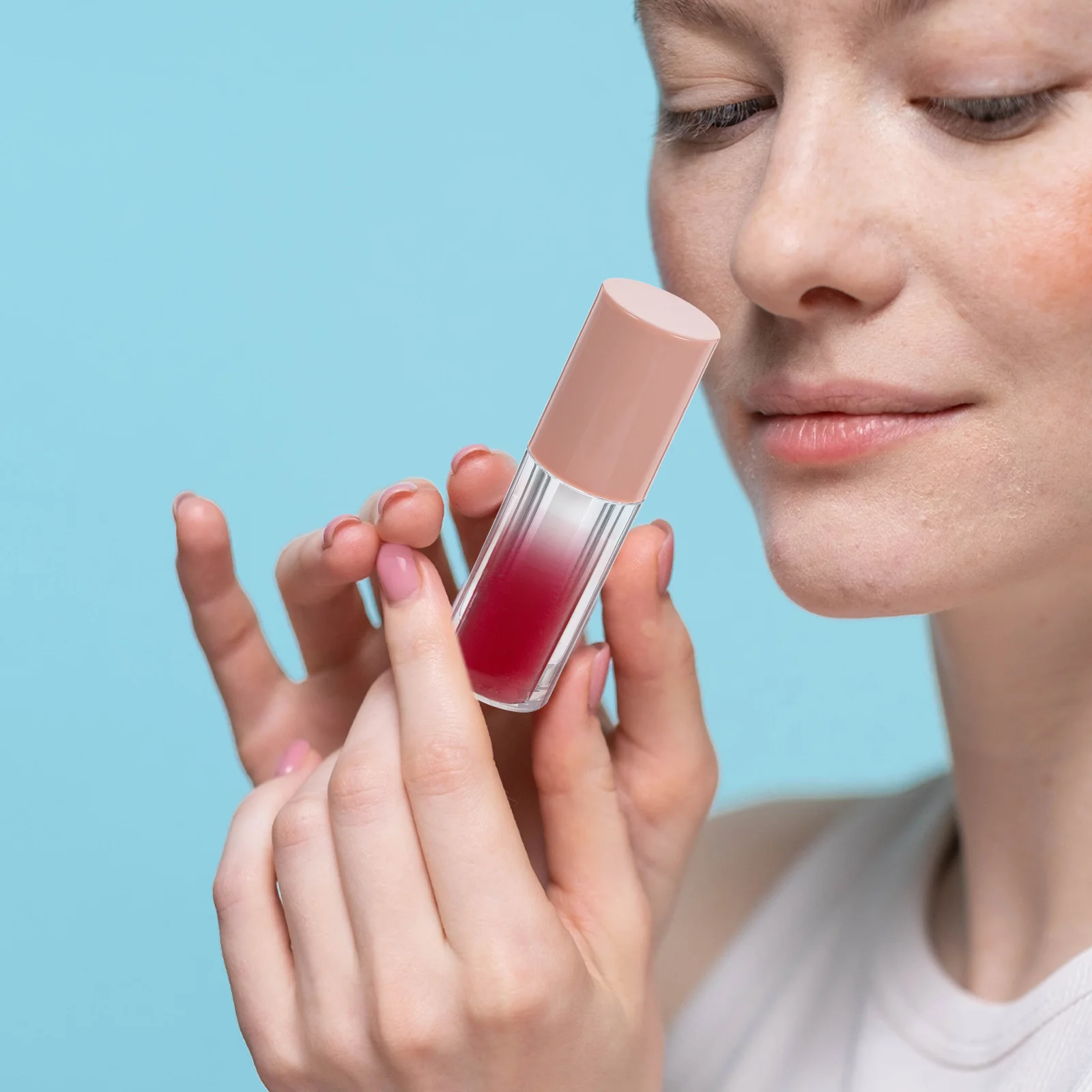 

14Pcs Empty Lip Gloss Containers Clear Plastic Tubes Refillable Small Delicate Portable Non-Leak Storage for Lip Gloss Balm Tube