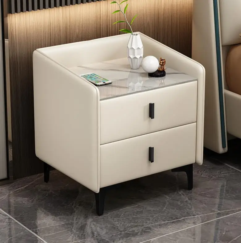 منضدة شحن لاسلكية فاخرة حديثة من الشمال مع صوت لغرفة النوم والمنزل والفندق والأثاث الخشبي #1