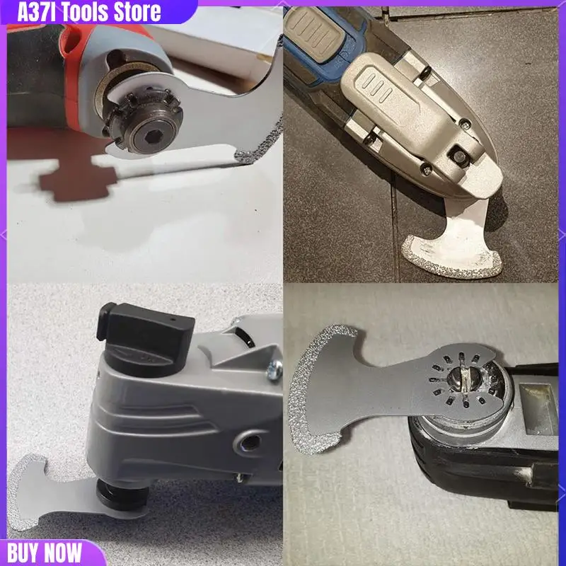 

20 Pcs Diamond Blade Multitool For Grout Removal Oscillating Tool Masonry Tile Concrete Removing Blades XG8020S-[A37I]