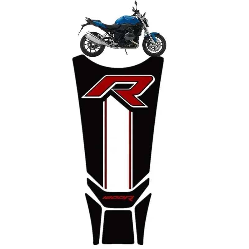 For BMW R1200R Moto Tank Pad Protector 3D Gel Sticker Decal