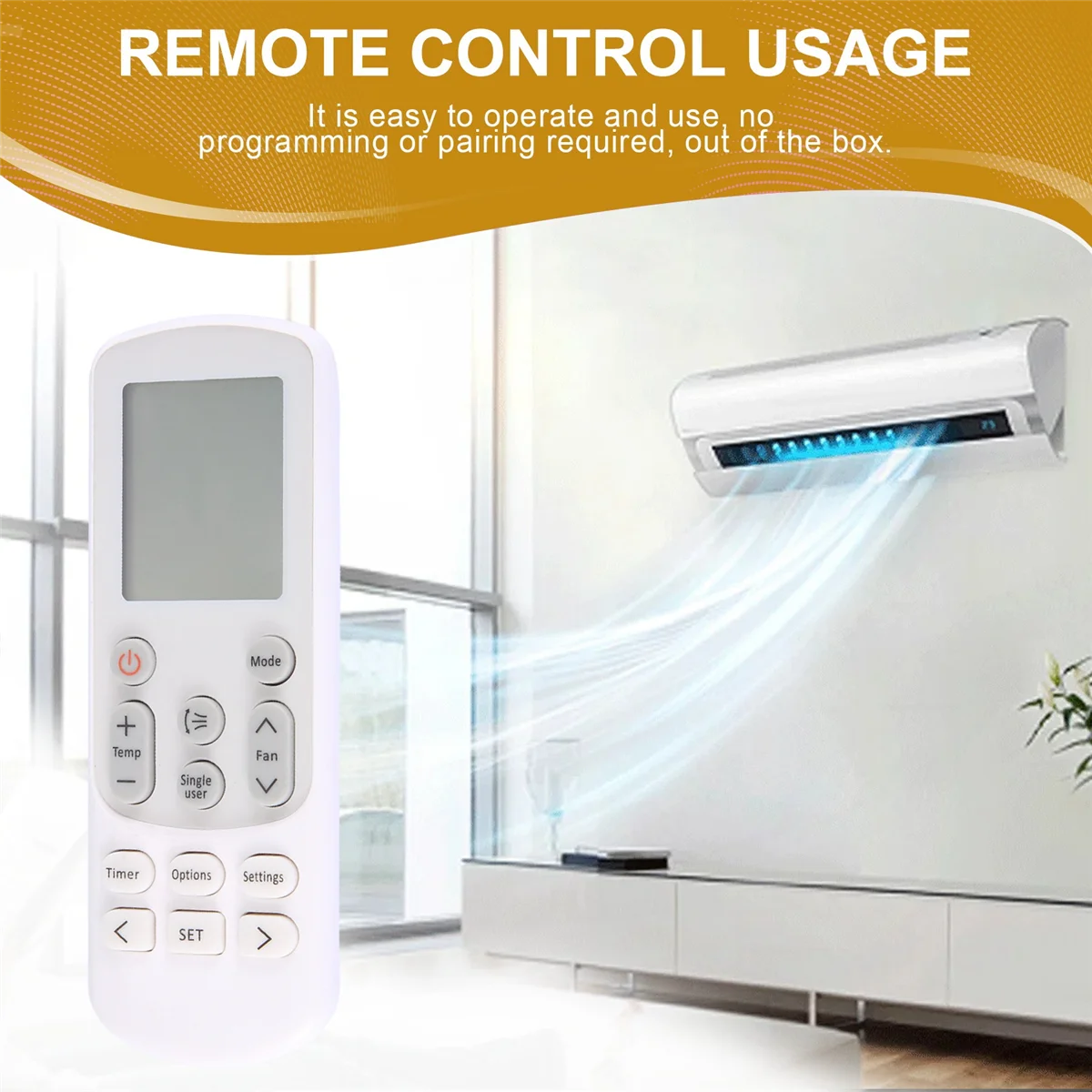 Remplacement Direct de la télécommande de climatisation pour DB93-14643S DB93-15169G DB93-14643T