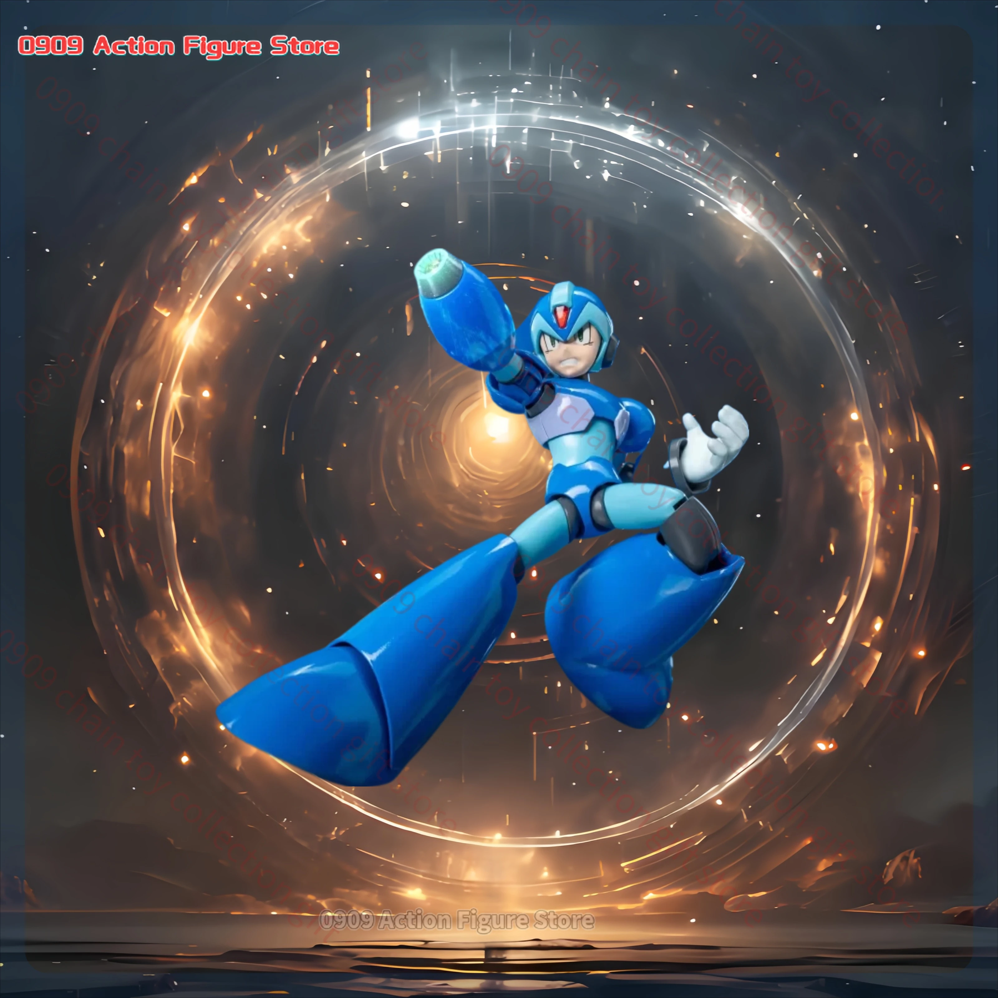 

【In stock】 Threezero MDLX Mega Man X Rockman Anime Character Model Toy Gift Collection Ornaments