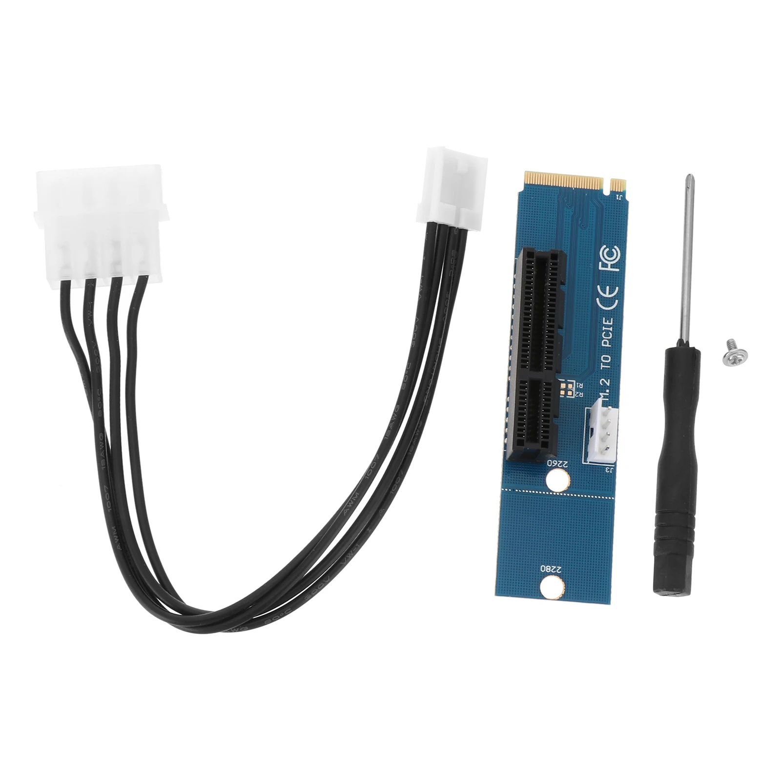 M2 - PCIE 拡張カード アダプター、ソリッド ステート ドライブ SSD キー マルチプライヤー M.2 PCI-E コンバーター ライザー用