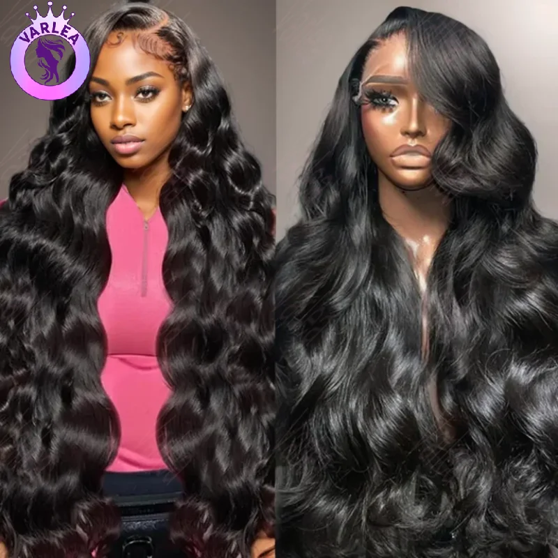 30 40 inch 13x6 Body Wave Lace Frontal Human Hair Wig 13x4 Hd Lace Frontal Wigs Pre Plucked Brazilian Glueless Wigs For Women