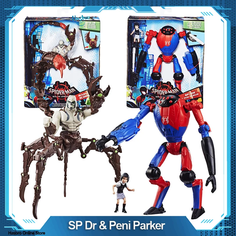 

Hasbro Marvel Legends Spider-Man: Into The Spider-Verse SP Dr & Peni Parker Marvel's Scorpion Super Hero Figure Toys Gift E2889