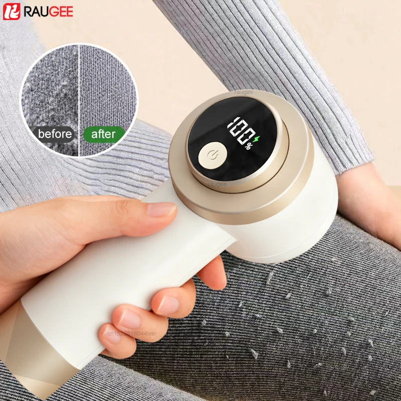 Lint Remover for Clothing Electric Pellet Fluff Remover Fabric Shaver Rechargeable Portable Hairball Fuzz Remover for Clothes