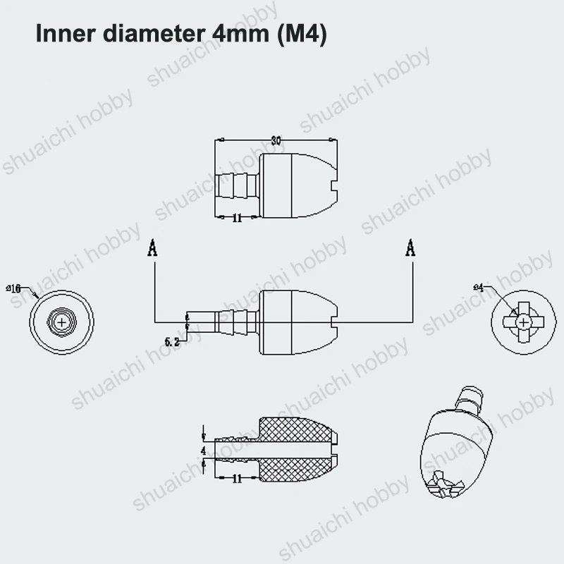 1PCS RC Turbojet Fuel Tank Clunk Filter M3/M4/M7 Hole Metal Counterweight Ensure Normal Engine Operation Stable Flight Essential