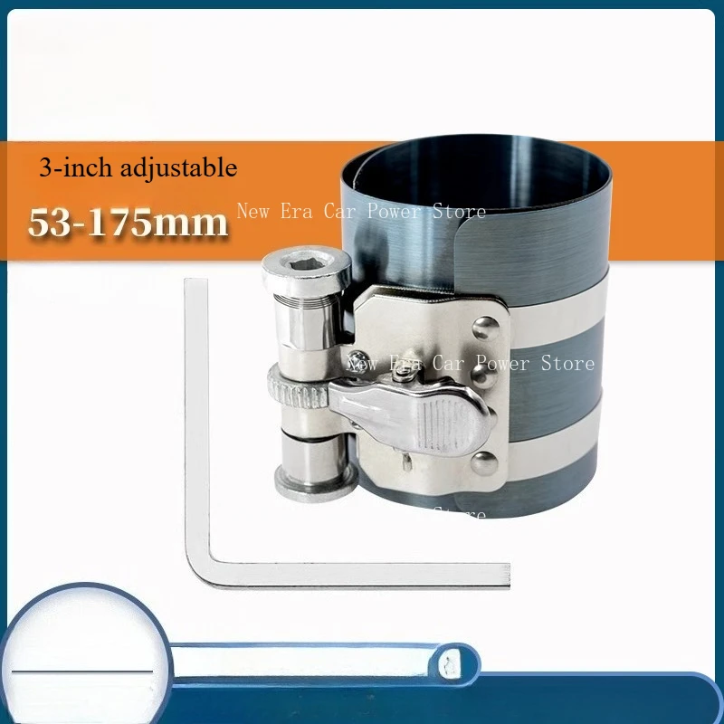 

Applicable To 3 Inch Piston Ring Compressor, Piston Ring Installation Tool, Piston Ring Clip, Hoop, Auto Repair Tool