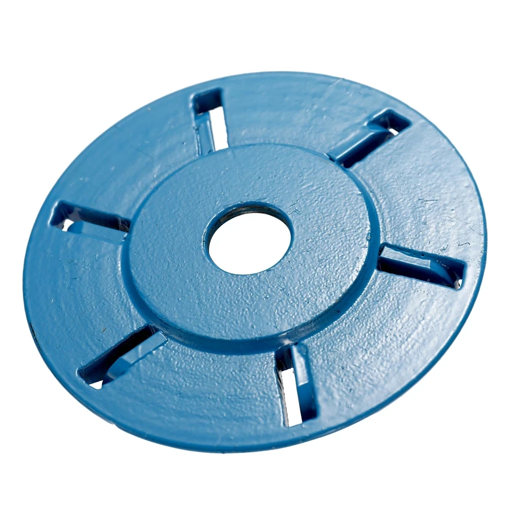 Six Teeth Power Wood Carving Disc Tool, Milling Cutter for 16mm Bore Aperture Angle Grinder Milling Cutter Flat