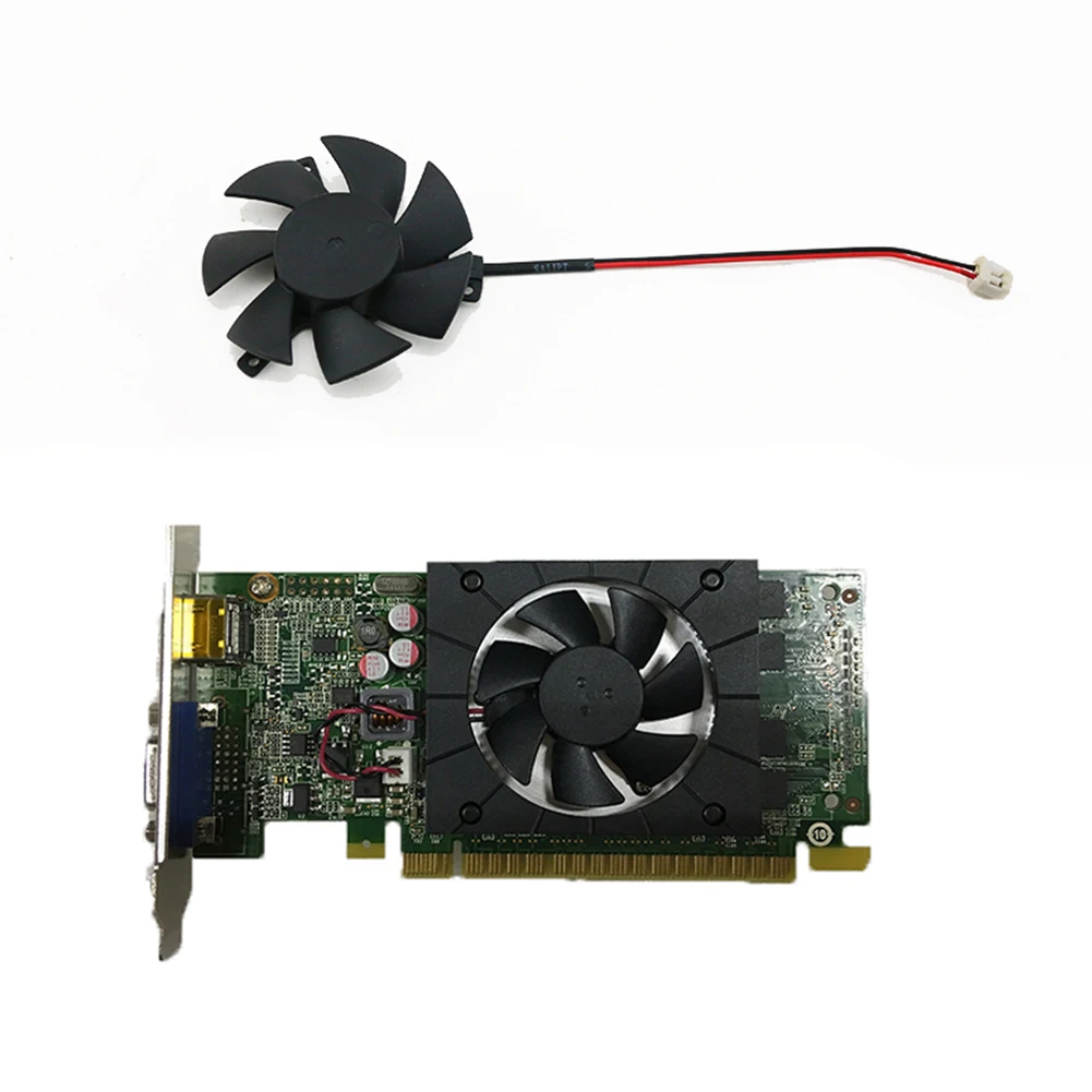 

For Lenovo G5005 Gt705 GT720 GT730 HD7750 HD8570 Graphics Card Cooling Fan FD5010U12S 12V 0.22A 2Pin 45mm