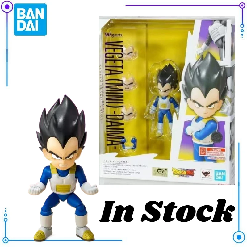 

In Stock S.H.Figuarts VEGETA (MINI) -DAIMA-Action Figures Exquisite Figures Desktop Ornaments Gift Toys