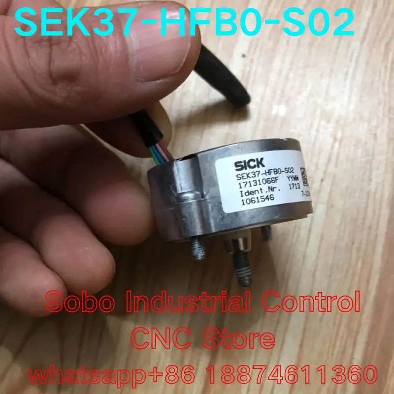 Second-hand  tested OK Encoder SEK37-HFB0-S02