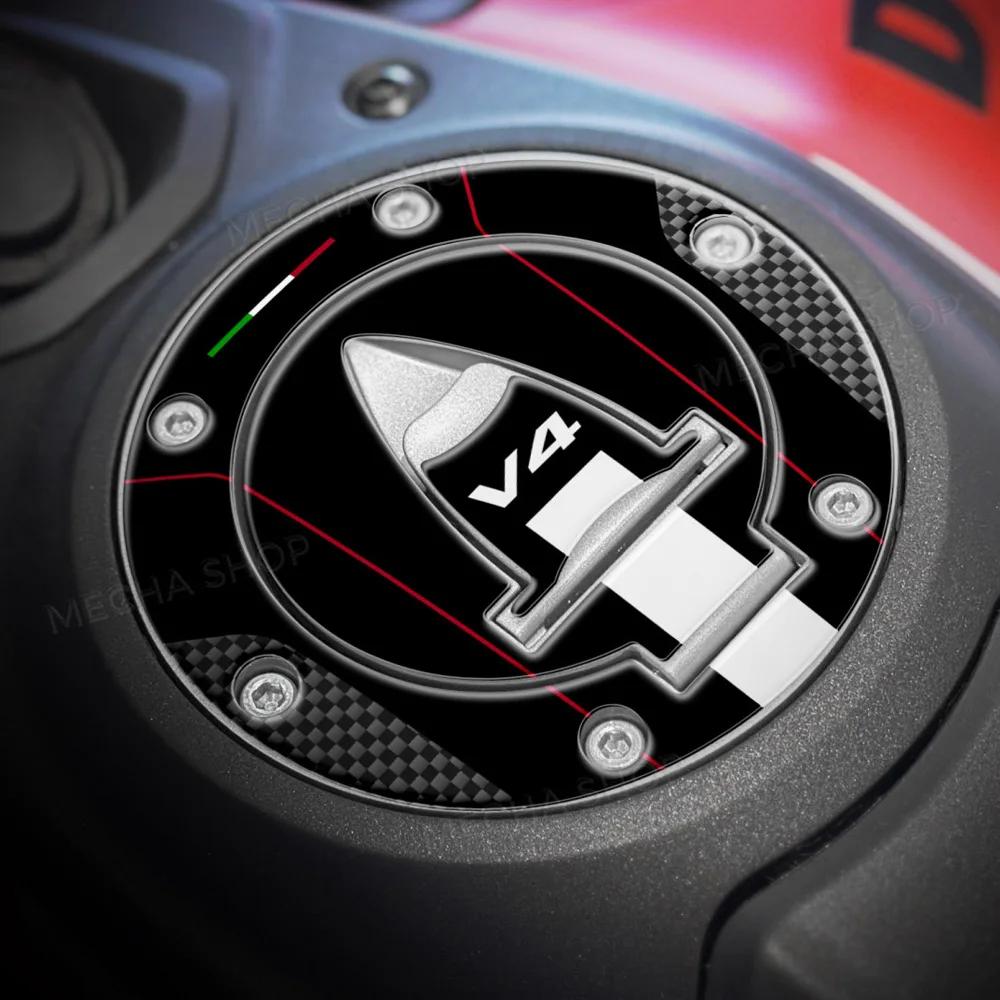 3D Epoxy Resin Sticker Protection Kit Motorcycle Accessories For Multistrada V4 RS 2025