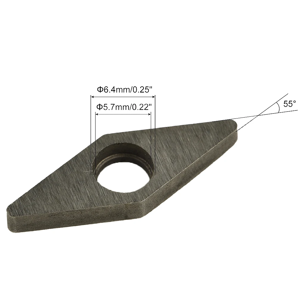 

Carbide Insert MV1603 10 Pcs 35 Degree Bevel Effectively Protect Shim Seats Sharping Turning Tools Accessories
