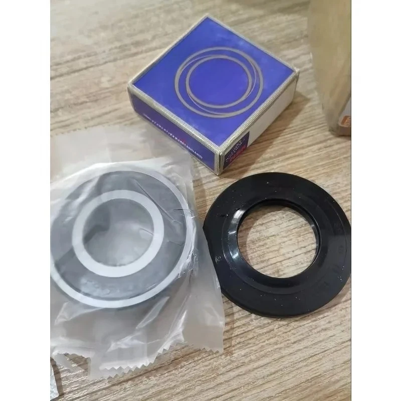 For Drum Washing Machine Bearings (6203, 6204, 6205, 6206, 6207, 6305, 6306) and Water Seal Seal Ring Components 1pcs