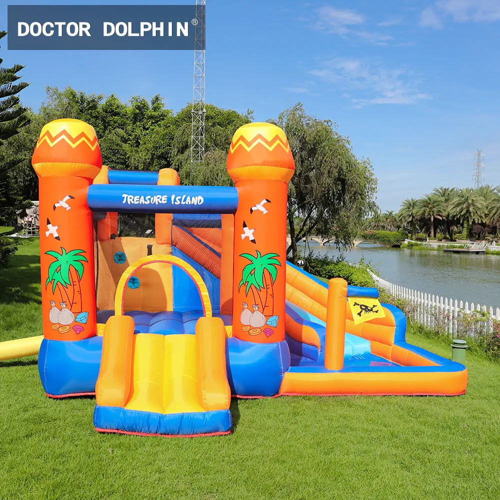 Hot selling new design inflatable castle inflatable slide jumping castle house children's toys