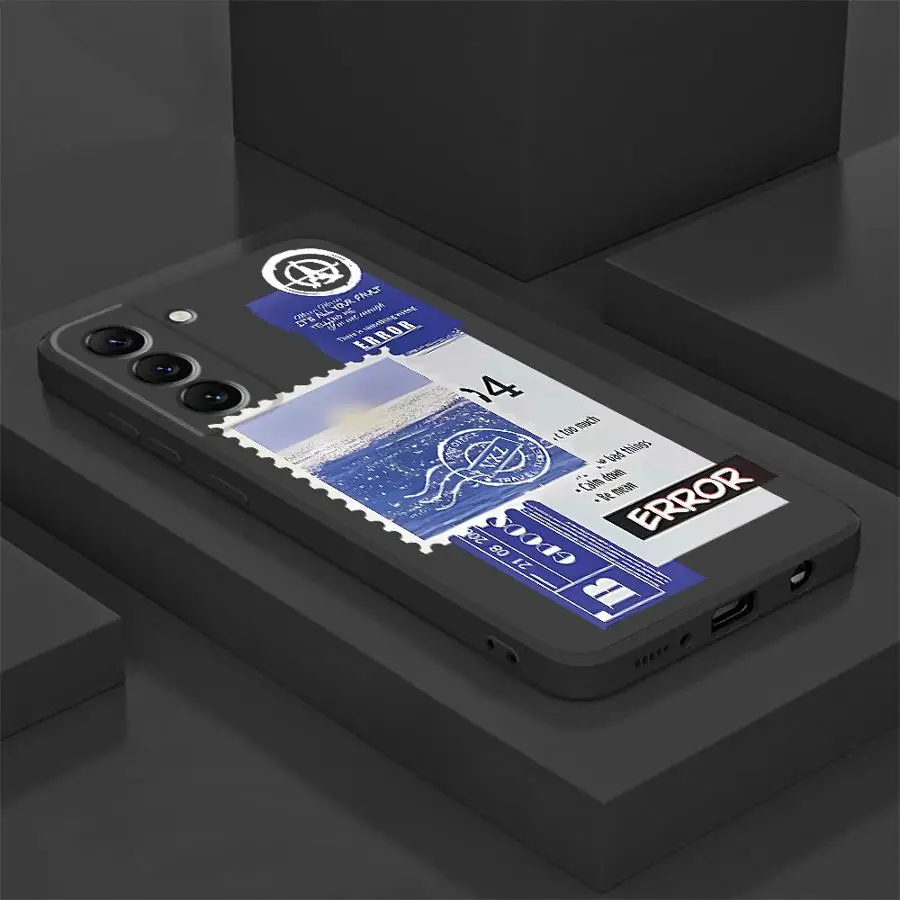 Fashionable Travel Retro Label Phone Case for Samsung Galaxy A22 A23 A25 A21s A24 4G A32 A33 A34 A51 A52 A52s A53 A73 5G Cover