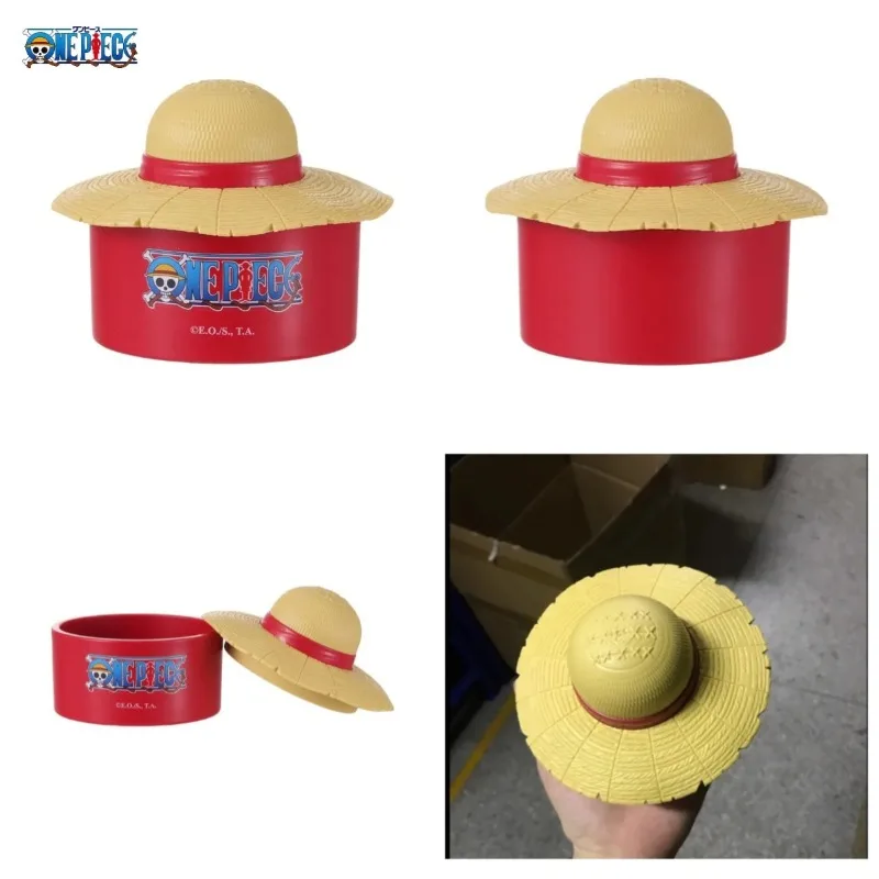 

ONE PIECE Anime Cartoon Peripheral Series Luffy Straw Hat Storage Box King Voyage Luffy Peripheral Desktop Storage Holiday Gift