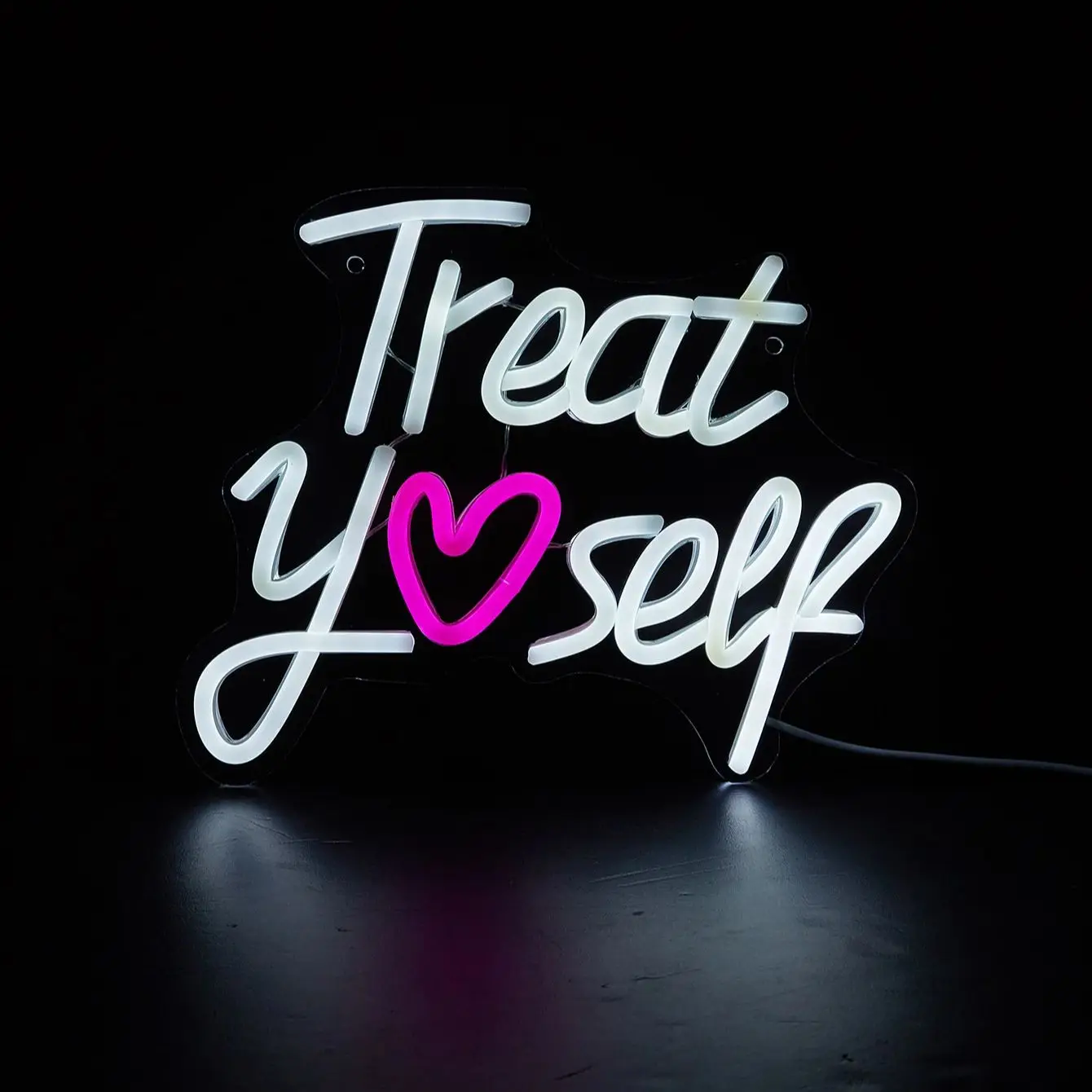 Chi-buy LED Neon Tratta il tuo auto Insegne al neon alimentate tramite USB Luce notturna 3D Wall Art Camera da letto Soggiorno Decor Lampada Insegne