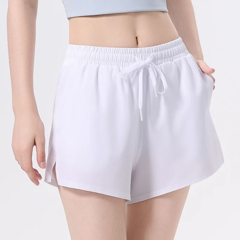 

2025 new sports shorts women's running quick-drying marathon anti-light fitness training casual three-point pants