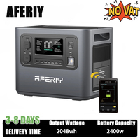 2400w Summer Campsite Portable Power Station Ifepo4 Rechargeable Batteries Solar Power Portable Generator
