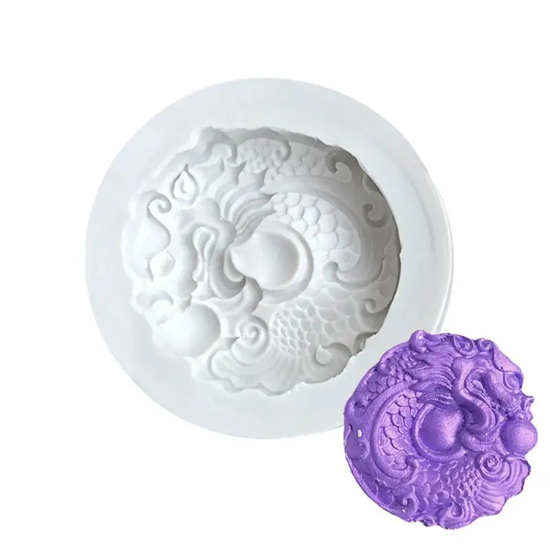 Dragon Silicone Mold Animal Dragon Chocolate Mold Resin Mould Dragon Fondant DIY Resin Casting Epoxy Resin Molds for Making