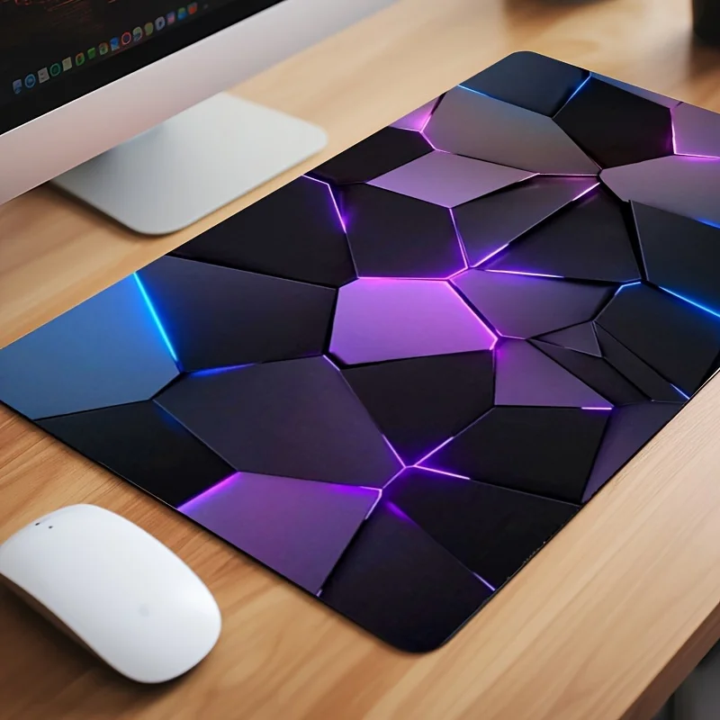 Stylish Geometry Gaming Mouse Pad Rubber HD Large Desk Mat Gamer Table Keyboard Non-Slip Cushion Carpet xxl Laptop Computer Rug