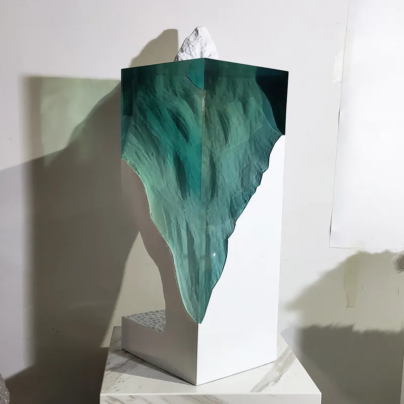 

Sculpture Epoxy Transparent Resin Ocean Art Crafts Ornament Model House Decoration