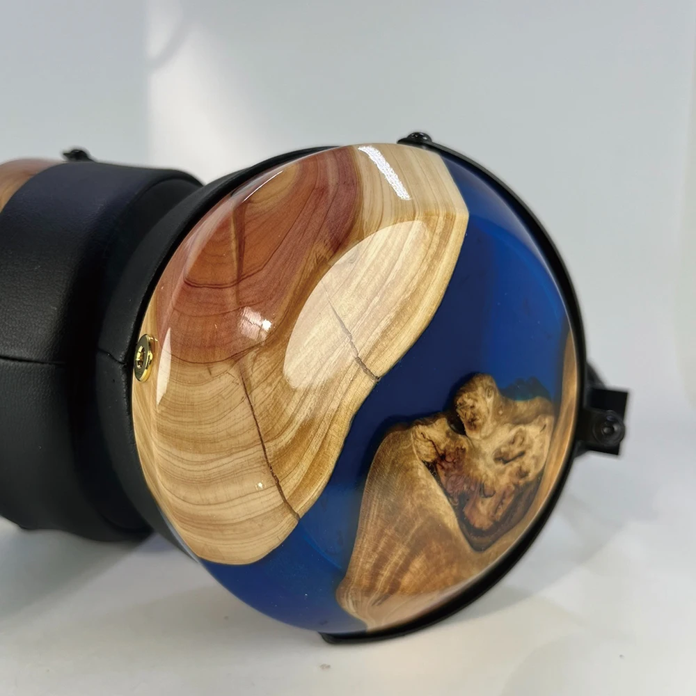 DIY Walnut Headphone Shell Kit for Headphones. Accessories for Over-Ear Headphones