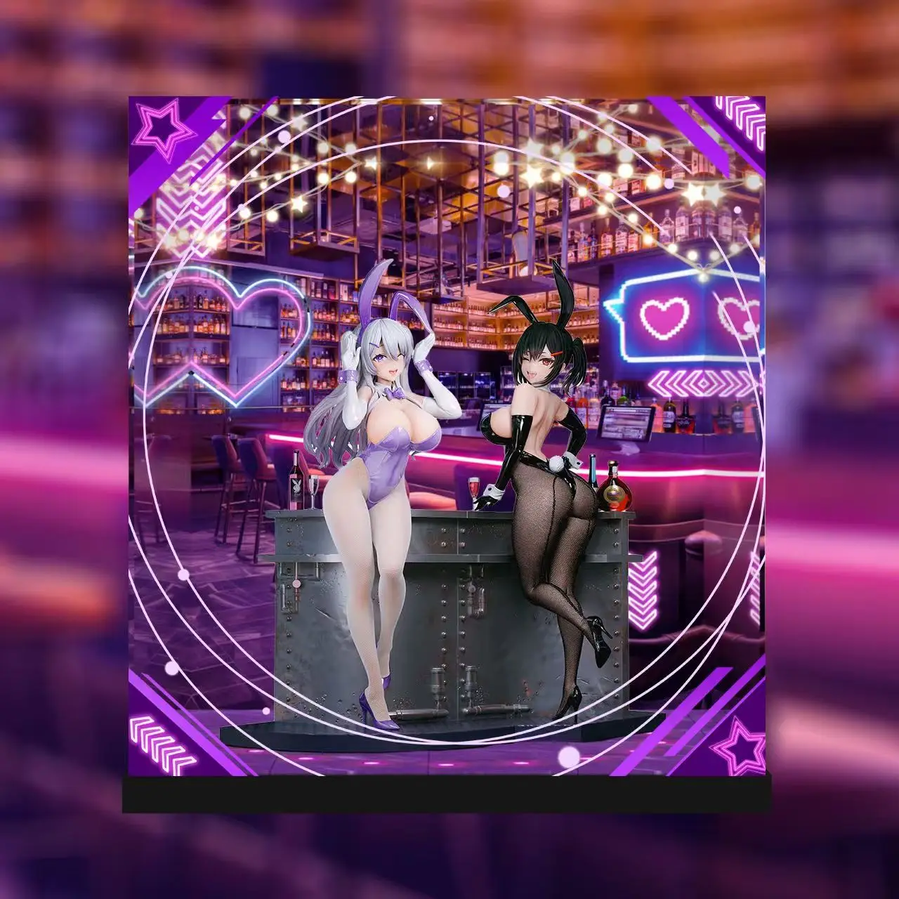 

Origina Bearpanda Bunny Girl Asanagi Lin Xia Temperature Paint & 3d Crystal Eye & Creative Scene Models Anime Toy Birthday Gifts