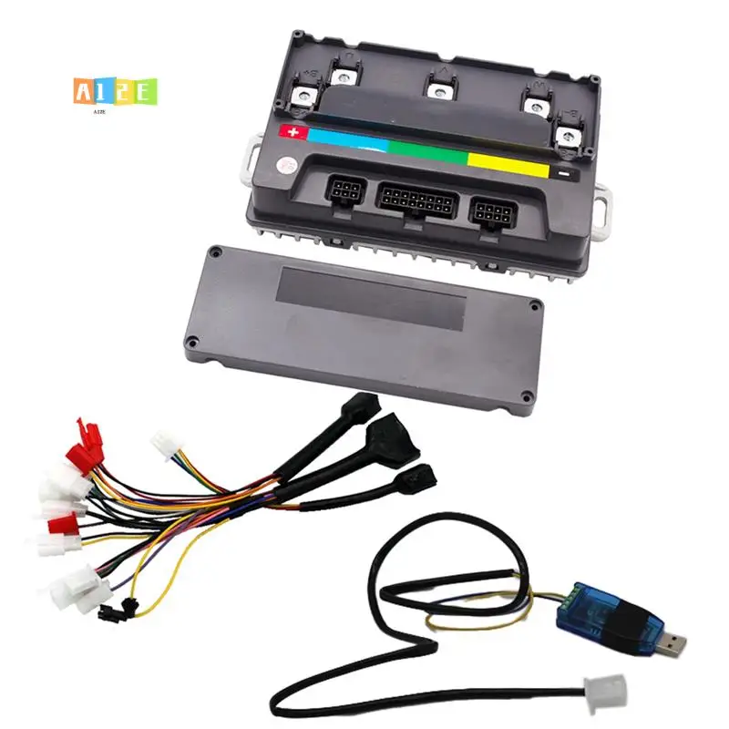 

A12E-для VOTOL EM50SP 7255S 55A 1Kw2kw бесщеточный контроллер постоянного тока QS мотор интеллектуальный контроллер электрического мотоцикла скутера