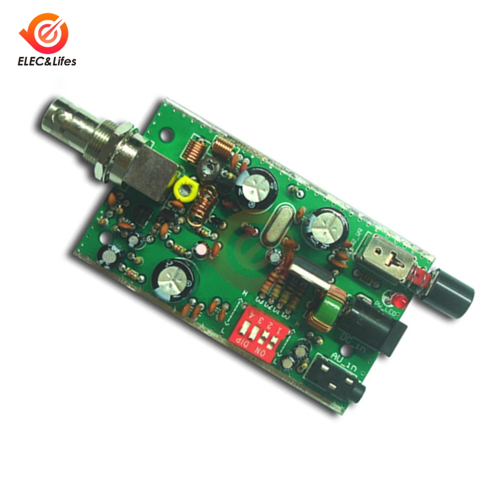 BH1417F FM Transmitter Radio Transmitter Module 12V PLL Stereo Digital Radio DIY Kit Wireless Transmitter Module BH1416F Module