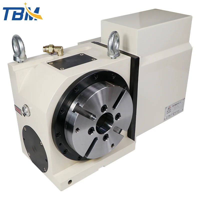 TBM 4th Axis CNC Rotary Table 170mm Vertical Horizontal Fourth Trunnion Table Machine Center