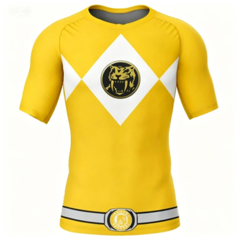 Fashion Ninja Chest Guard Team Tiger Logo and Style Pattern High Elastic Tight Clothes Collection