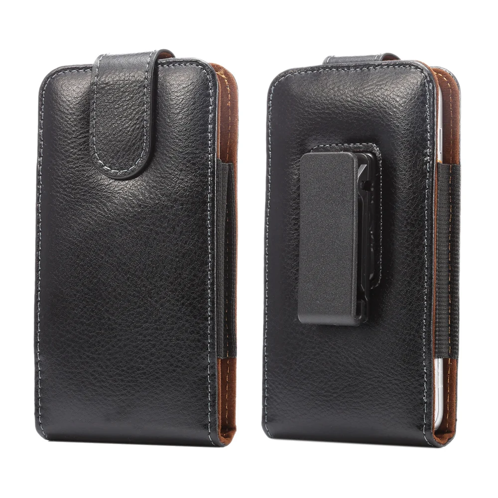 

Split Leather Pouch Case Holster with Belt Clip for iPhone X 8/Samsung Galaxy S7/S6 edge etc