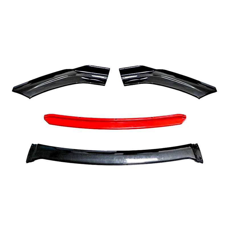 For Peugeot Series Universal High Quality Car 308 408 508 3008 Front Bumper Splitter Lip Diffuser Spoiler ABS Sport Package