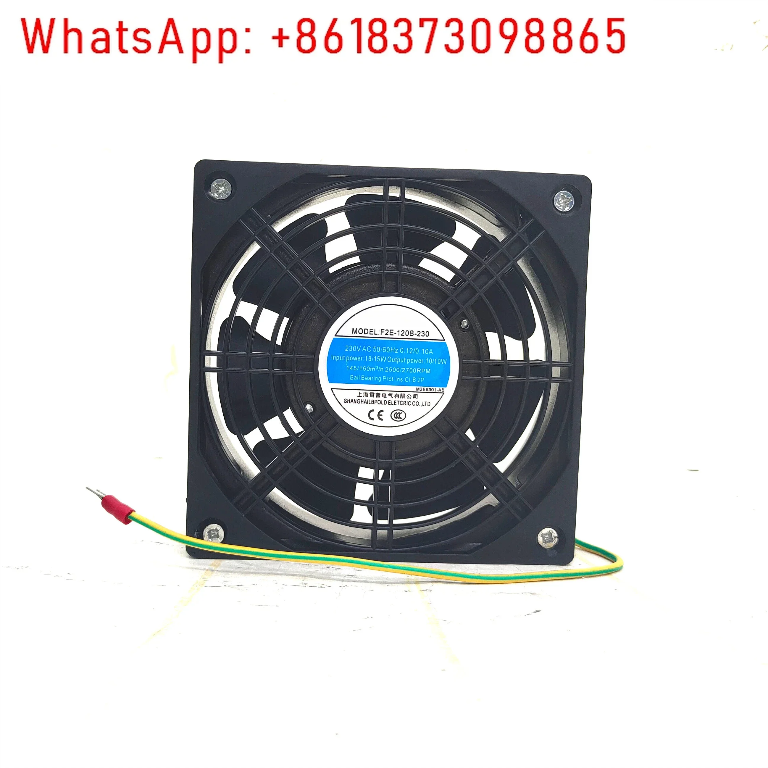 

F2E-120B-230 230V 0.12/0 Axial Cooling Fan