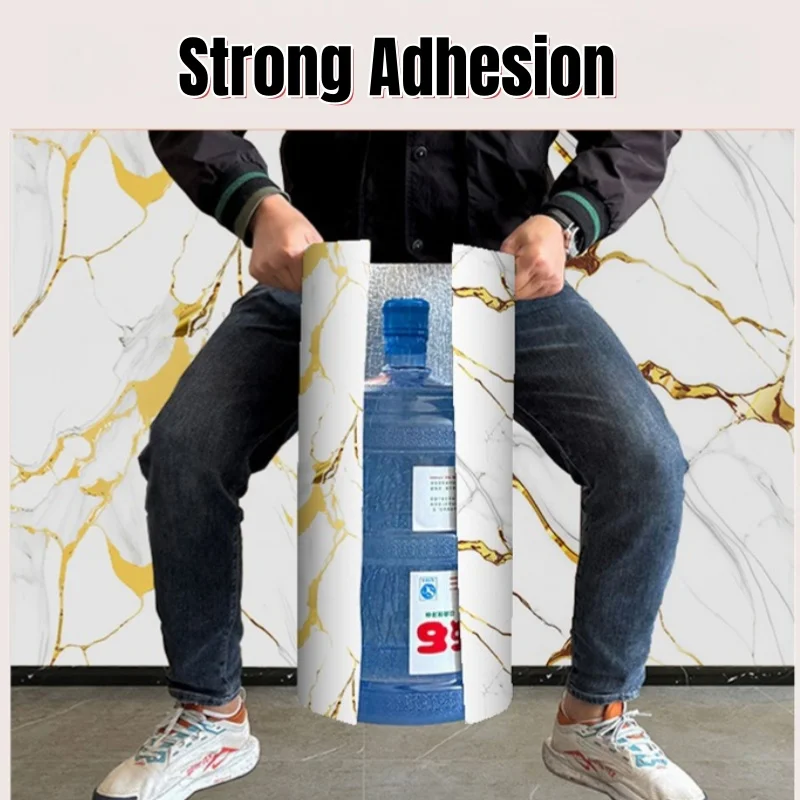 วอลเปเปอร์ลายไม้กันน้ำแบบมีกาวในตัว วัสดุไวนิล สำหรับตกแต่งผนังแบบม้วน ฟิล์มตกแต่งผนังห้องนอน ของตกแต่งบ้าน ทำจากพีวีซี