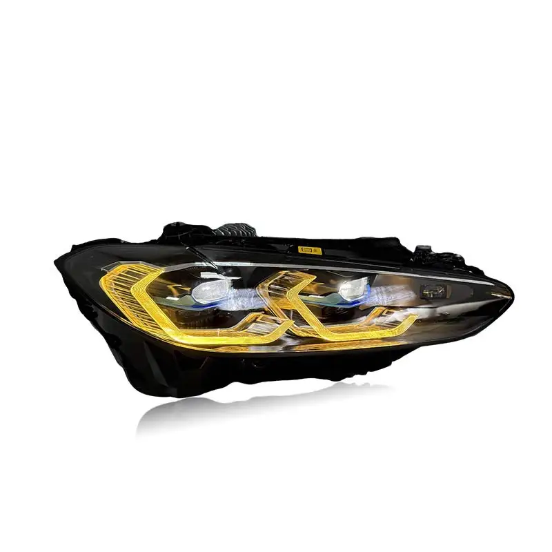 For  4 Series G22 G80 G82  Headlights, Yellow and White Dual Color Daytime Running Lights, Automotive Accessories
