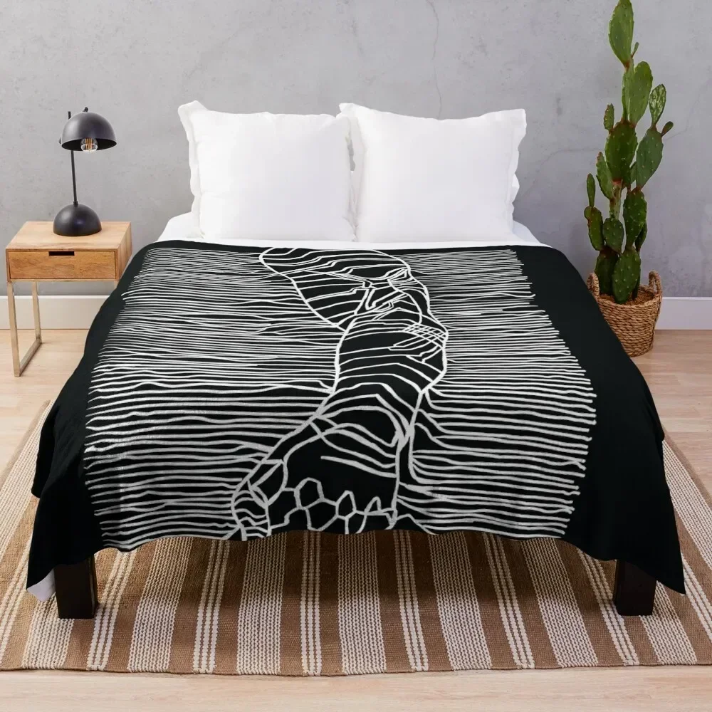 

Unknown Pleasures: Bucky edition Throw Blanket Thin Soft Blanket for Summer Night Sleeping