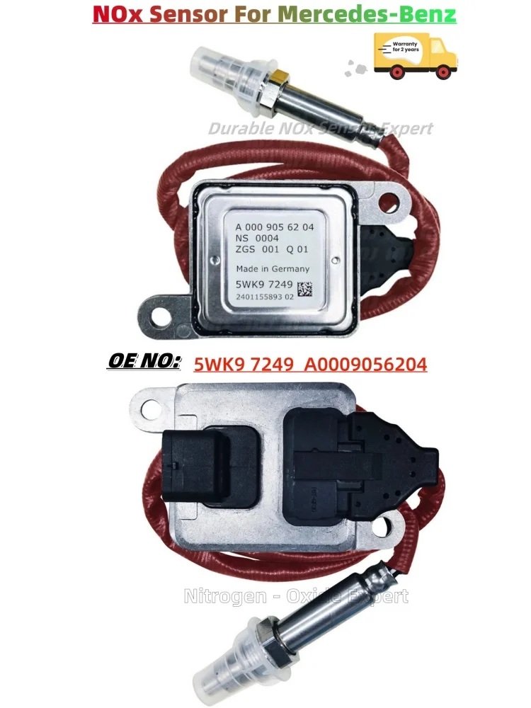 5WK97249 A0009056204 Original NEW NOx Sensor For Mercedes-Benz W166 W172 W205 W221 W212 C300 ML350 0009056204 A0009052310