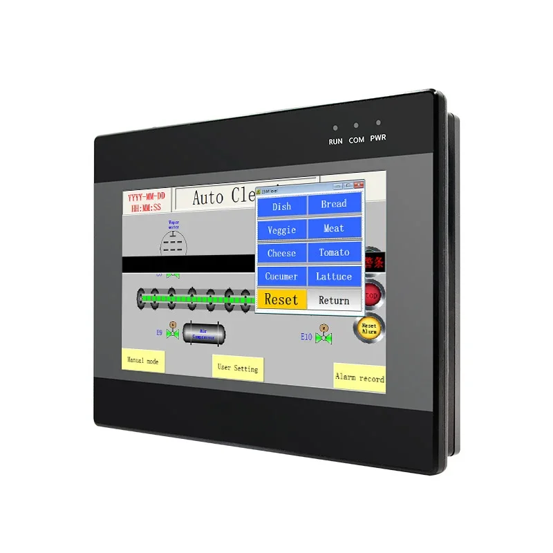 

high-quality 7inch integrated plc hmi all in once programmable logic controller for industrial automation control