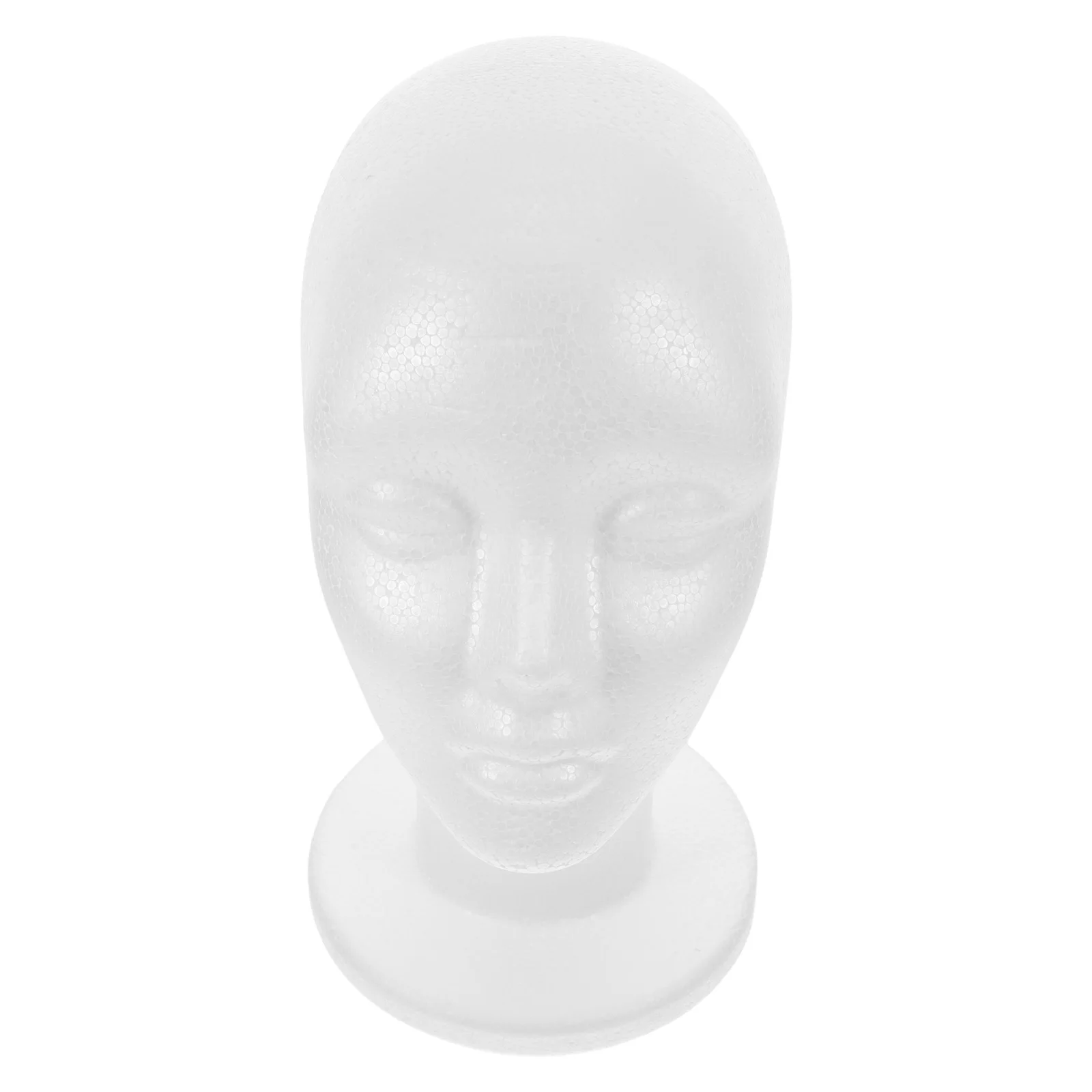 

Foam Mannequin Bald for Wigs Hats Display Mannequin Head St Material Stable Support Storage Solution