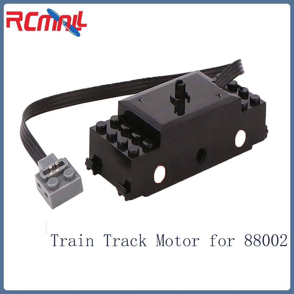 Motor de tren 88002, funciones de potencia MOC, componentes de Motor de velocidad técnica para ferrocarril 10254 53401 53400, juguetes de coche DIY