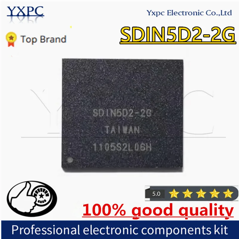 

SDIN5D2-2G BGA153 EMMC Flash Memory IC Chipset with balls