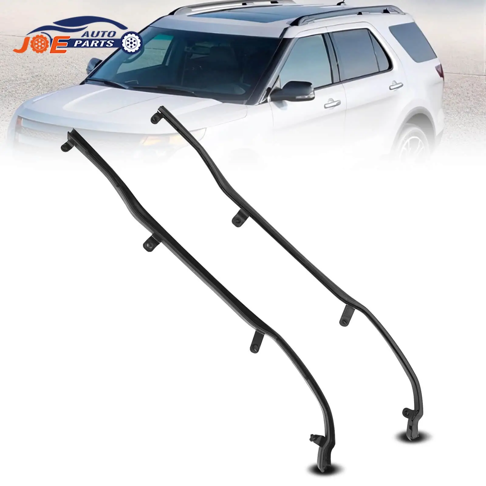 

Уплотнитель для молдинга окна и двери, задняя сторона L и R для Ford Explorer 2011-19 BB5Z 7825324 B BB5Z 7825325 B Аксессуары для автомобилей